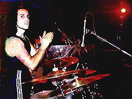 drummer Gregg Gerson clapping