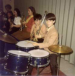drummer Gregg Gerson at Bancroft